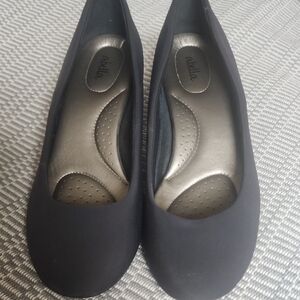 Abella Black Women's Flats